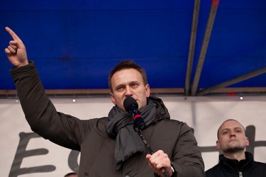 Russian blogger Alexey Navalny. Photo by Valya V (CC BY-NC-SA 2.0)