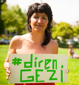 Demonstrator in Turkey. Photo by Caelie_Frampton CC BY-NC-SA 2.0