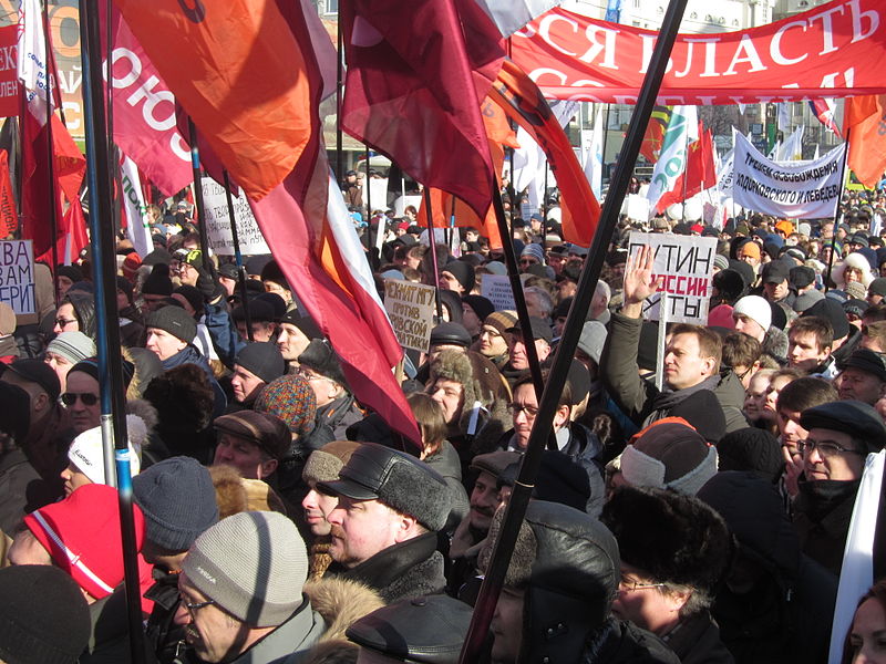 Alexey Navalny asiste a un mítin en Moscú en marzo de 2012. Foto de Bogomolov.PL. (CC BY-SA 3.0)
