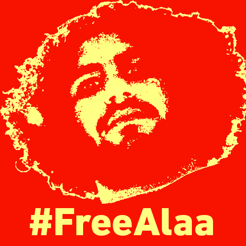 Adapted from Alaa’s own Twitter icon by Hugh D’Andrade. Free for reuse.