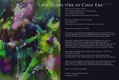 Love in the Time of Code Era
