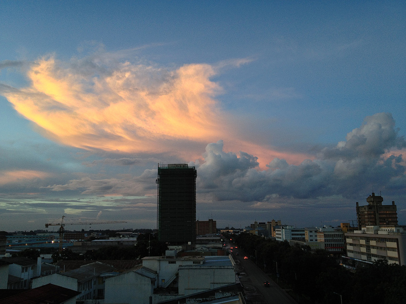 Lusaka skyline. Photo by Mike Lee via Flickr (CC BY-NC-ND 2.0)