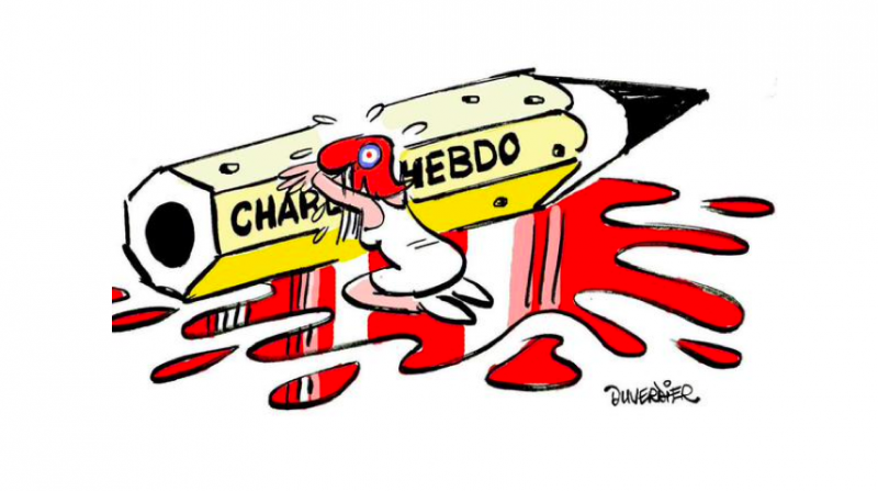 Cartoon by Duverdier. Posted on Twitter by Jean-Baptiste Daubier.