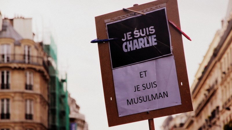 "I am Charlie ... and I am Muslim."