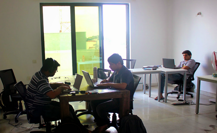 Jaaga co-working tech and art space in Bangalore, India. Photo via Jaaga website.